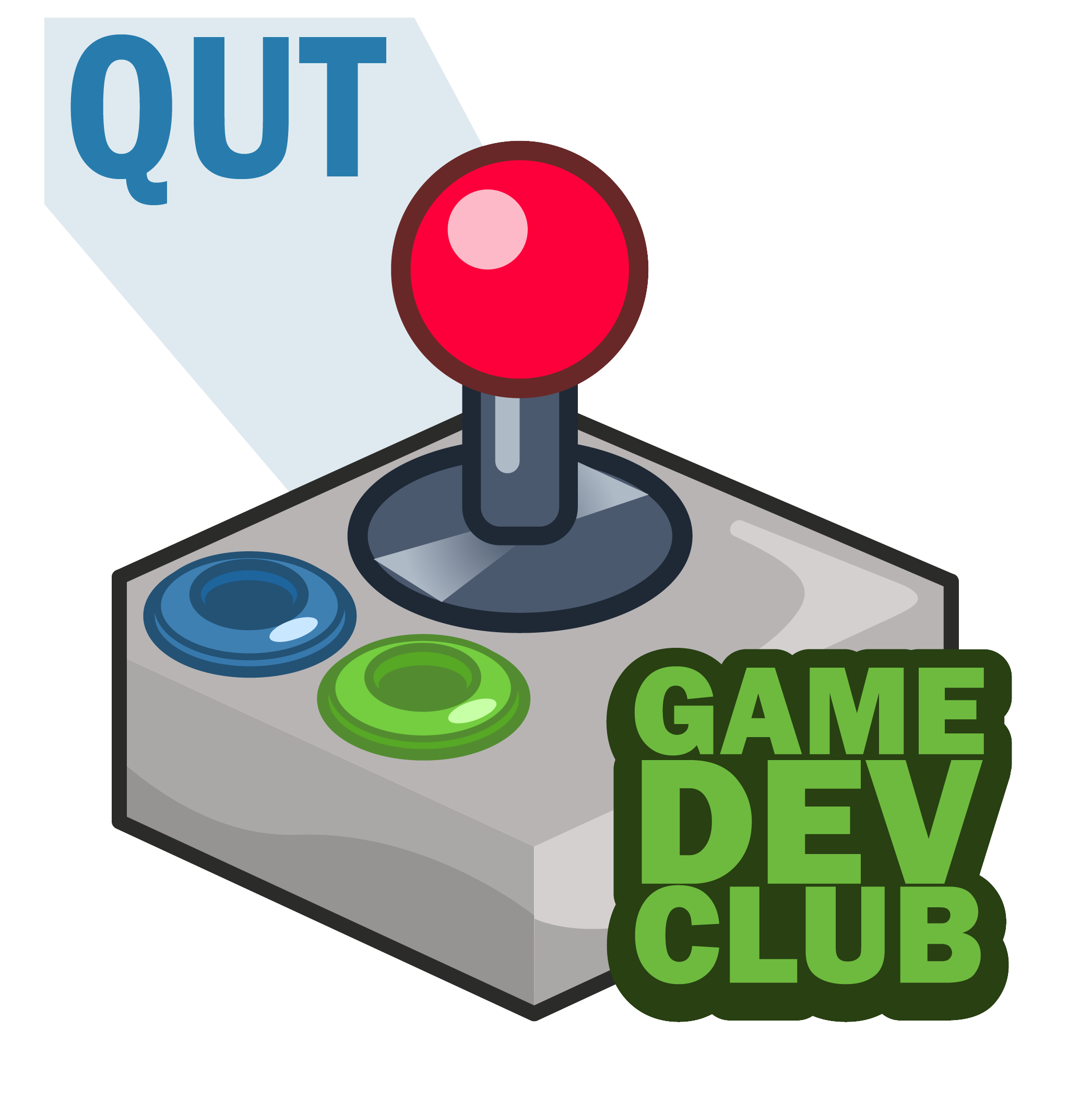 QUT Game Development Club logo