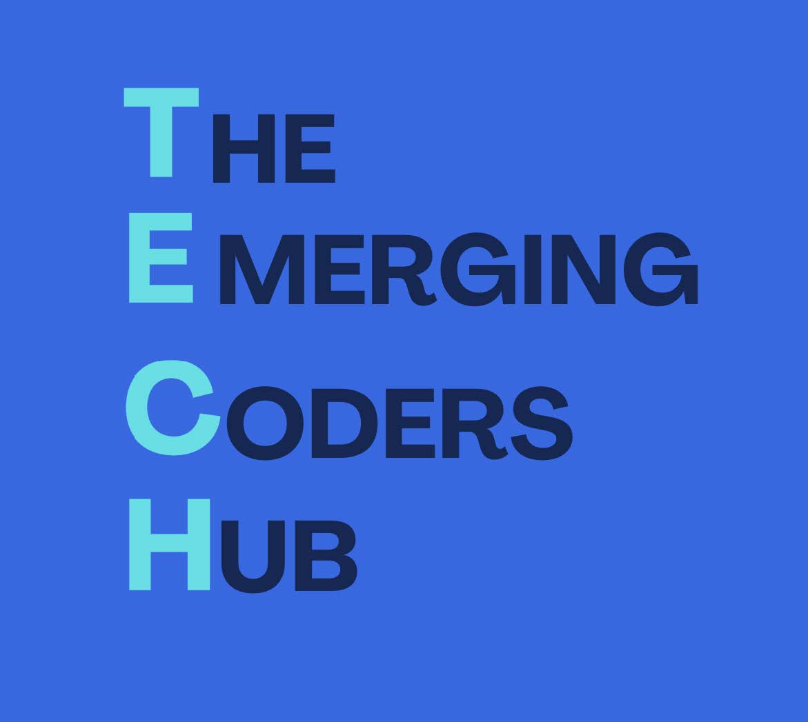QUT The Emerging Coders Hub (TECH) logo